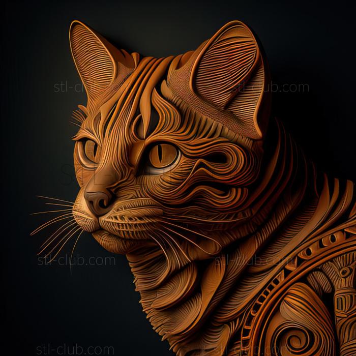 st Toyger cat